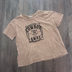 Women’s Cowboy T shirt M/L